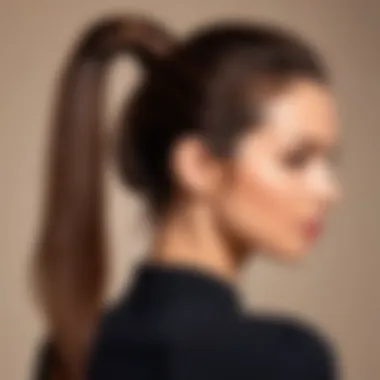 Different ponytail styles for various occasions