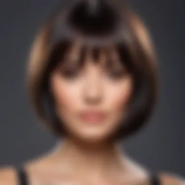Stylish Bob Cut for Square Face Chic bob cut for square face shape