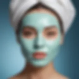A soothing face mask made from natural ingredients
