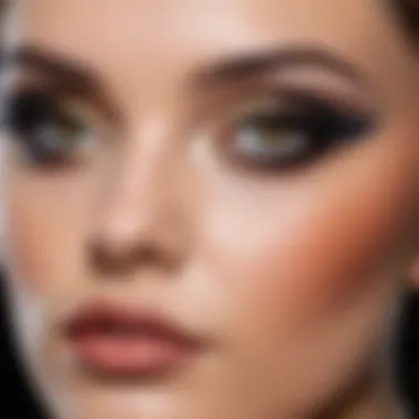 Color Palette for Smoky Makeup Color palette for creating a stunning smoky effect on hazel eyes