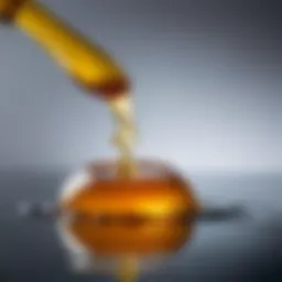 A close-up view of duck oil extracted from natural sources