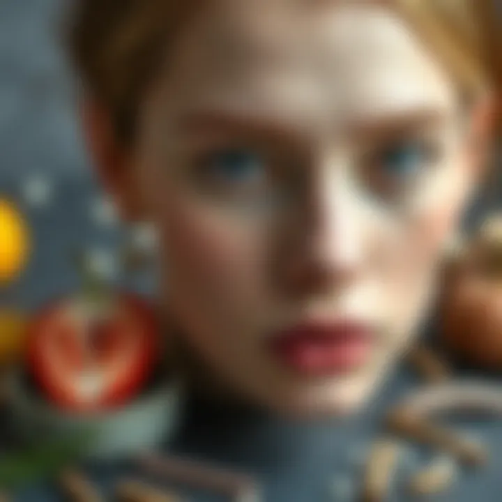 Dietary items contributing to skin health