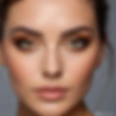 Artistry in Hazel Eyes Artistic representation of hazel eyes in soft lighting