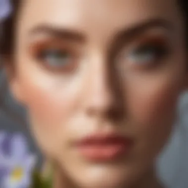 The Serenity of Hazel Gaze A serene gaze showcasing the depth of hazel irises