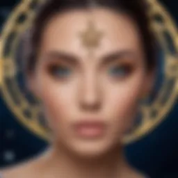 Astrological symbols representing charisma