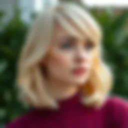 Stylish haircuts for oval face shape