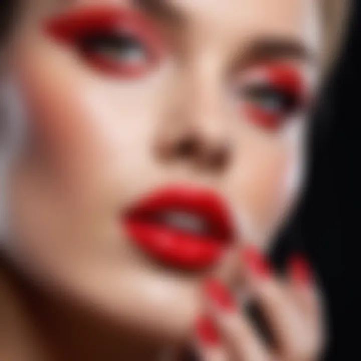 Innovative nail polish products showcasing modern designs