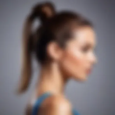 Versatile ponytail hairstyle suitable for various occasions