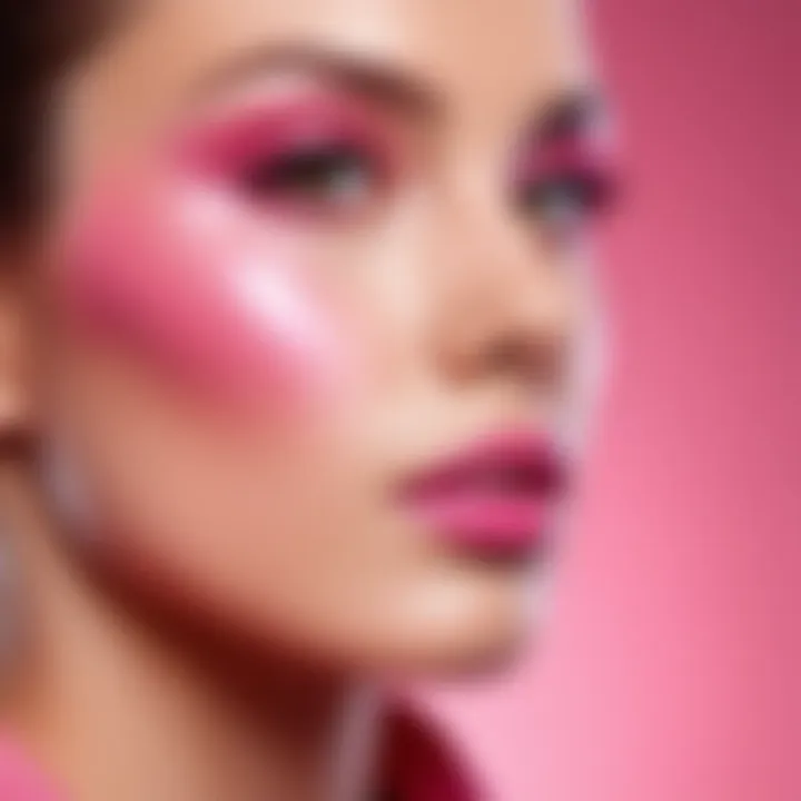 Psychological effects of pink color in beauty