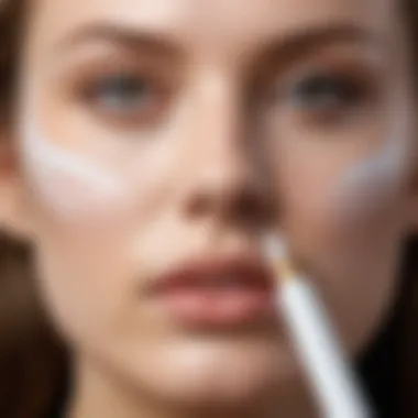 Demonstrating Techniques for Enhancement Demonstration of white pencil techniques on skin