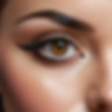 Eyeliner Styles and Their Effects Showcasing the unique effects of different eyeliner styles.
