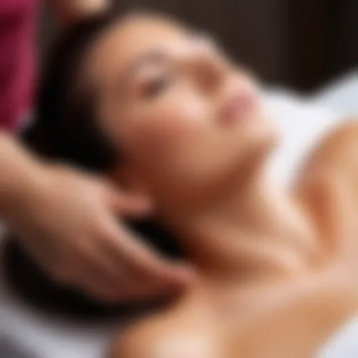 Relaxation through massage techniques