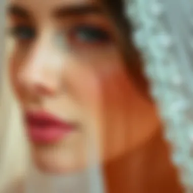 Flawless Bridal Skin Close-up of flawless bridal skin with natural glow
