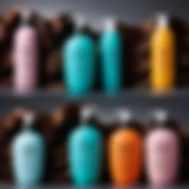 Hair Care Products for Waves An array of hair care products designed for wavy hair.