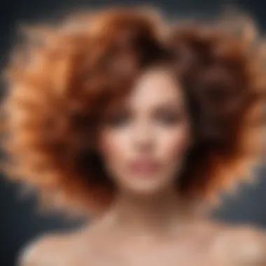 Hair Changes in the Menstrual Cycle Illustration of hair during menstrual cycle