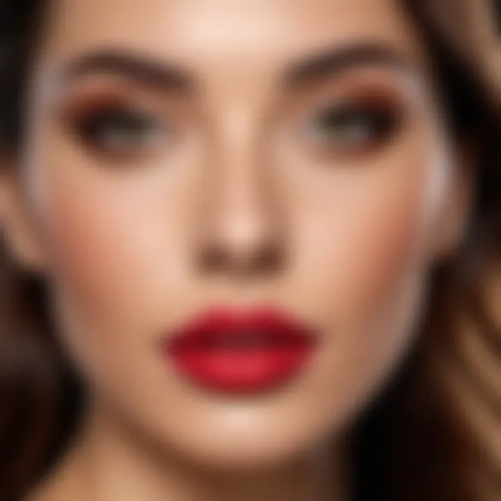 A close-up of Hande Erçel's signature cosmetic items