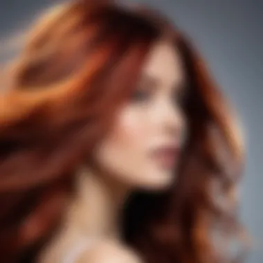 A close-up view of vibrant, healthy hair flowing freely in natural light.