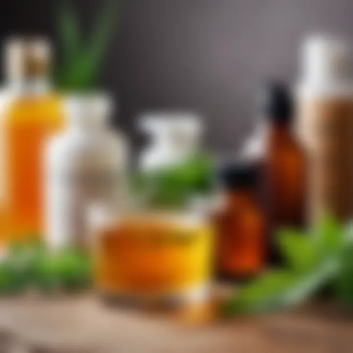 Natural ingredients commonly used for hair care