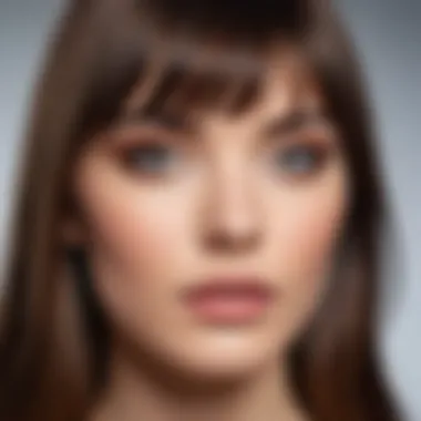 Psychological effects of bangs illustrated