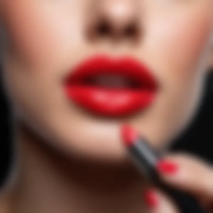 Application techniques for lip tint