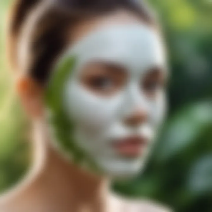 Natural ingredients for skincare masks