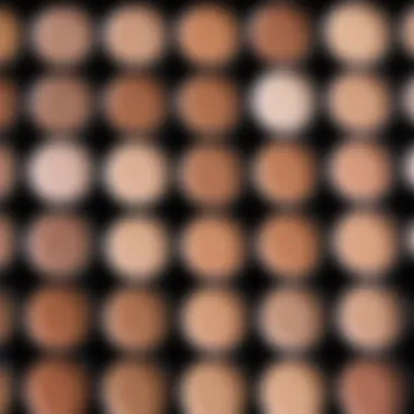 Variety of Matte Foundation Shades Different shades of matte foundation