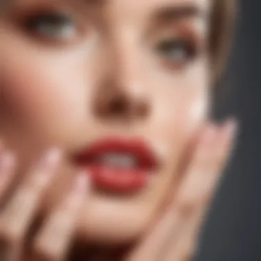 Natural Shine in Nail Care Glistening nails showcasing a natural shine.
