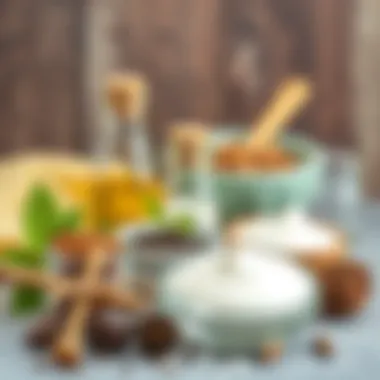 Natural Hair Care Ingredients Natural ingredients for hair care preparation