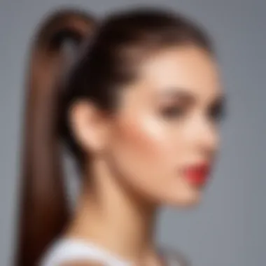 Stylish variations of the split ponytail for special occasions