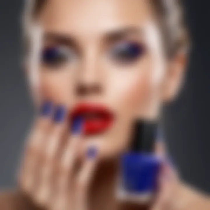 Luxurious nail polish collection for pedicures