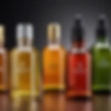 Comparison of hair oils