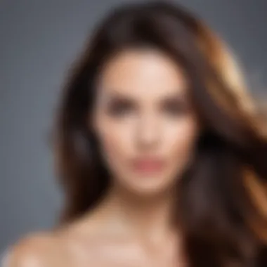 Achieving Luscious Locks with the Right Products Shiny and healthy hair after product application