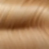 A vibrant blonde hair color swatch showcasing different shades of blonde.