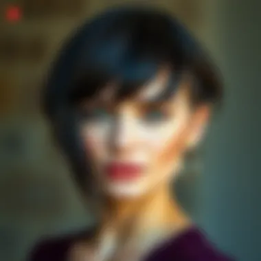 Bold Asymmetrical Bob Bold asymmetrical bob styled for modern appeal