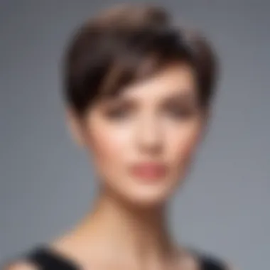 Elegant Short Haircut for Oval Face Short hairstyle for oval face shape