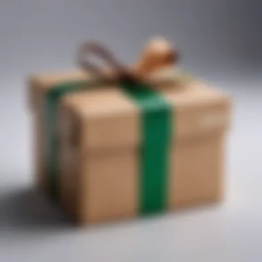 Eco-Friendly Gift Packaging Eco-friendly gift packaging made from recycled materials
