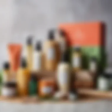 Curated Selection of Sustainable Products A selection of sustainable products showcasing eco-conscious choices