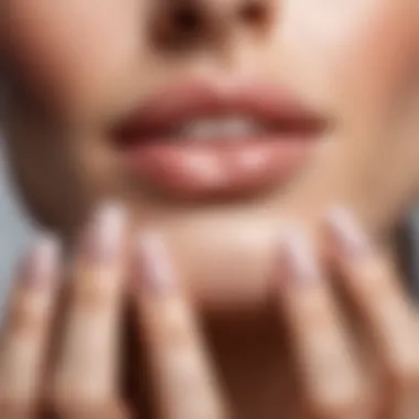 Factors Affecting Keratin Levels Diagram depicting factors influencing keratin levels in nails