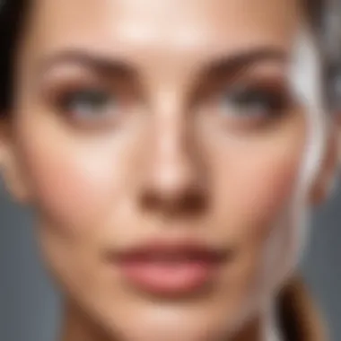 Benefits of Facial Yoga Illustration depicting the benefits of facial yoga on skin health