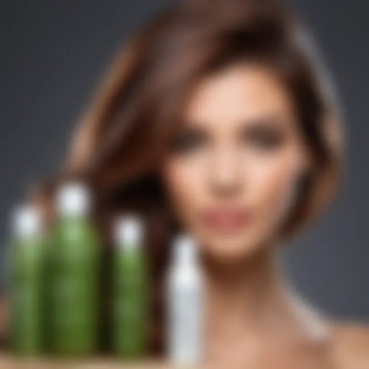 Maintenance products for preserving hair color vibrancy