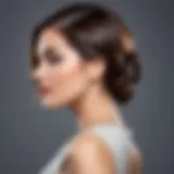 Elegant V-shaped hairstyle showcasing a modern look