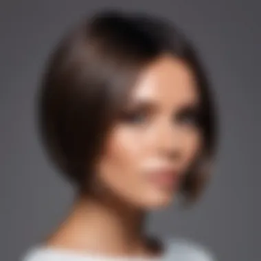 Chic Bob Hairstyle by Victoria Beckham Victoria Beckham showcasing a chic bob hairstyle